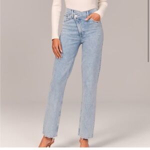 Abercrombie & Fitch High Rise Blue Jeans